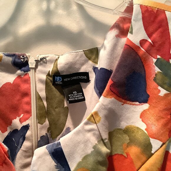 New Directions Summer Sleeveless Dress - Picture 6 of 12